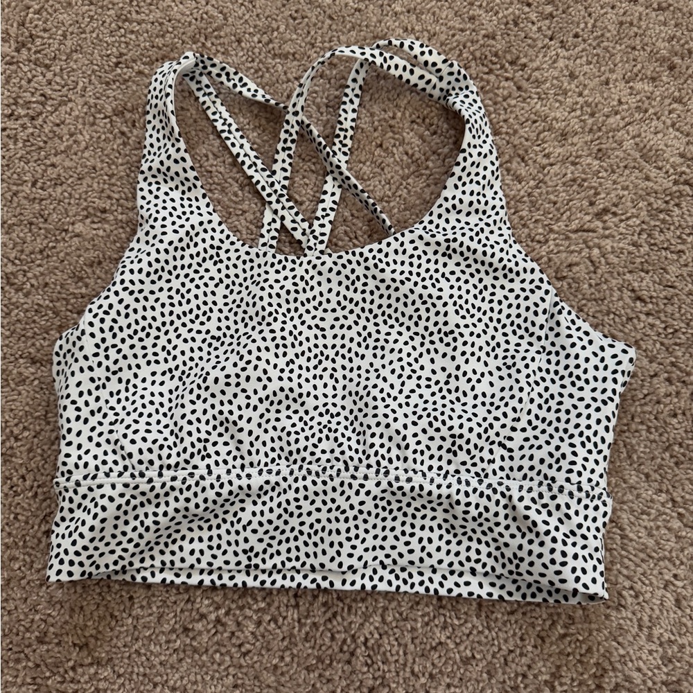 Buffbunny Black and White sports bra